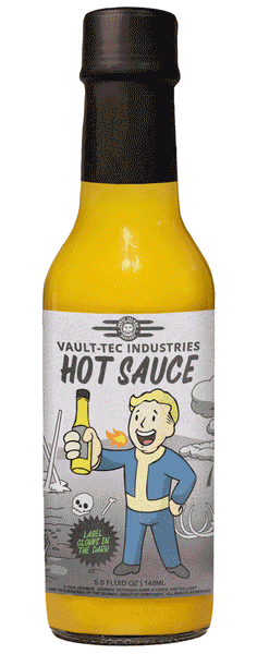 Fallout Vault-Tech Industries Hot Sauce