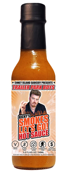 Trailer Park Boys - Ricky's Smokes Let's Go Hot Sauce 5oz