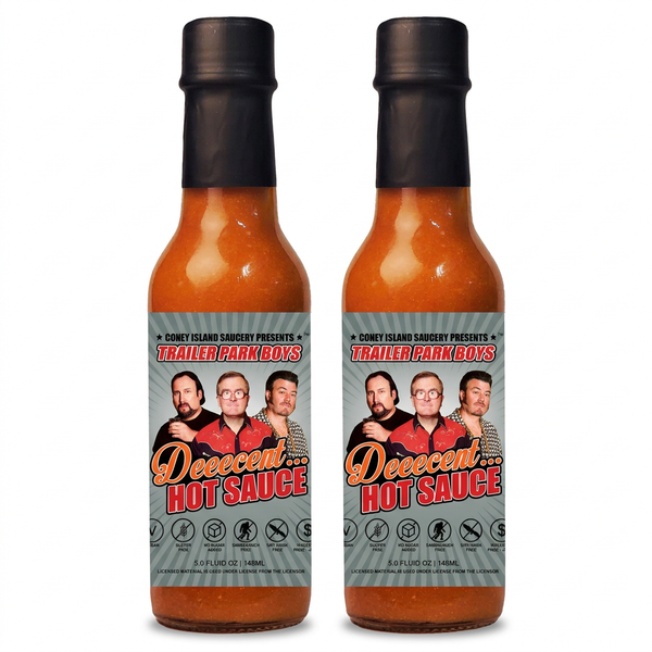 Trailer Park Boys Deeecent Hot Sauce 2-Pack – 2 x 5oz