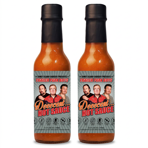Trailer Park Boys Deeecent Hot Sauce 2-Pack – 2 x 5oz