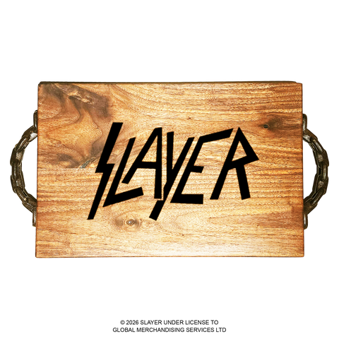 Slayer Handmade Cherry Wood Serving Tray – Limited Edition