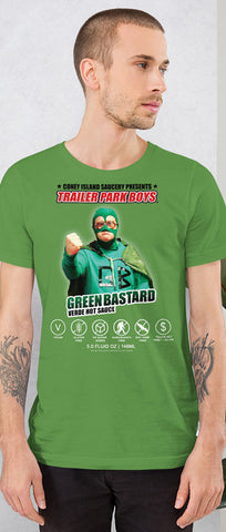 Trailer Park Boys Green Bastard Hot Sauce Unisex t-shirt