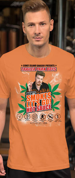 Trailer Park Boys Ricky's Smokes Let's Go Unisex t-shirt